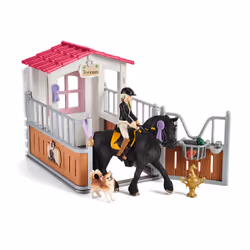 schleich HORSE CLUB Box pour chevaux Tori & Princess - Vue supplémentaire 5