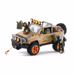 schleich WILD LIFE Véhicule tout-terrain avec treuil