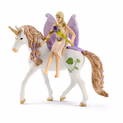 schleich BAYALA Maison-fleur pailletée avec licornes, lac et écurie - Vue supplémentaire 5