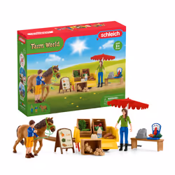 schleich Farm World Étal mobile de la ferme, Ferme, 3 an(s), Multicolore