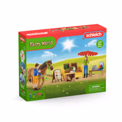 schleich Farm World Étal mobile de la ferme