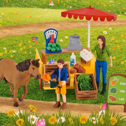 schleich Farm World Étal mobile de la ferme - Vue supplémentaire 20