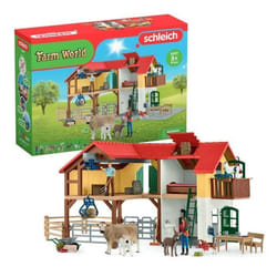 schleich FARM WORLD Ferme avec étable et animaux