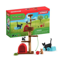 schleich Farm World Divertissement pour chats mignons