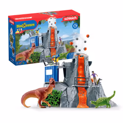 schleich Dinosaurs Expédition au grand volcan