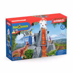 Schleich Dinosaurs Expédition au Grand Volcan Coffret Figurines Dinosaures 4-12 Ans - Vue supplémentaire 4