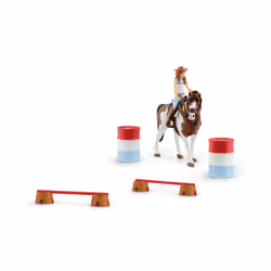 schleich HORSE CLUB Kit d'équitation western d'Hannah