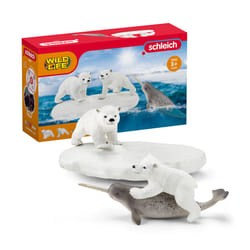 schleich WILD LIFE Glissade des ours polaires