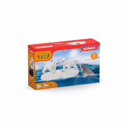schleich WILD LIFE Glissade des ours polaires