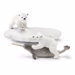 schleich WILD LIFE Glissade des ours polaires