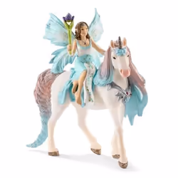 schleich BAYALA Fée Eyela avec licorne de princesse, 5 an(s), Multicolore, Plastique