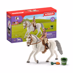 schleich HORSE CLUB Cavalière sur jument Lipizzan, 5 an(s), Multicolore