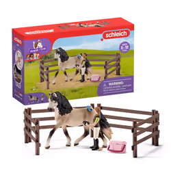 schleich HORSE CLUB Kit de Soin pour Chevaux Andalous, 5 an(s), Multicolore