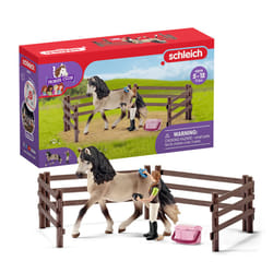 schleich HORSE CLUB Kit de Soin pour Chevaux Andalous