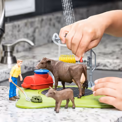 schleich FARM WORLD Station de lavage pour vaches - Vue supplémentaire 10