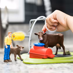 schleich FARM WORLD Station de lavage pour vaches - Vue supplémentaire 9