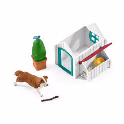 schleich HORSE CLUB chevaux invités d'Hannah avec chienne Ruby - Vue supplémentaire 14