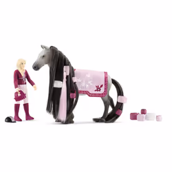 schleich HORSE CLUB Sofia’s Beauties Starter Set Sofia & Dusty - Sofias' Beauties, 3 an(s), Multicolore