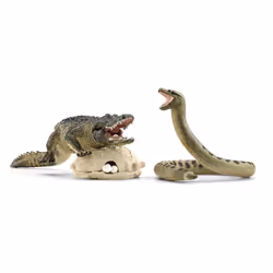 schleich Danger in the swamp, 3 an(s), Multicolore
