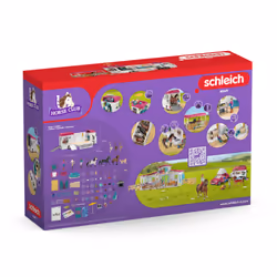 Schleich Horse Club 42619 Coffret Figurines Chevaux 97 Pièces Multicolore - Vue supplémentaire 14
