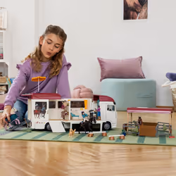 Schleich Horse Club 42619 Coffret Figurines Chevaux 97 Pièces Multicolore - Vue supplémentaire 4