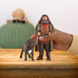 schleich Hagrid & Fang, 6 an(s), Multicolore