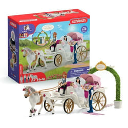 Schleich Personnage articulé La calèche des mariés
