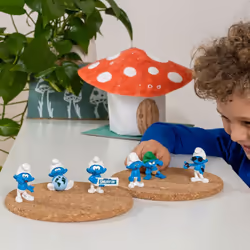 schleich Schtroumpfs 20843, 3 an(s), Bleu, Blanc