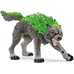 Figurine - SCHLEICH - 70153 - Loup de Pierre - ELDRADOR CREATURES - 9 x 14 x 7 cm