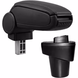 Accoudoir central console Citroën C1 II (2. génération),aprés 2014-2018 Peugeot 108, aprés 2014-2018 matériel : similicuir co ...
