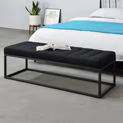 Description générale Cette banquette rembourrée élégante et stylée est un meuble parfaitement adaptable à l'entrée, au salon, ...