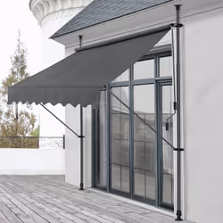 Brise-soleil à hauteur variable Le pare-soleil de la marque [ pro. tec] vous permettera de profiter d'une terrasse ou d'un ba ...