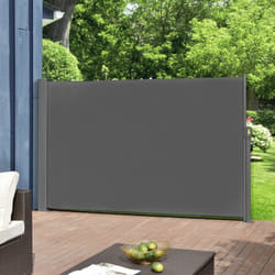 Store pour Balcon Mulhacén Latéral Acier Polyester 180 x 300 cm Anthracite [ Pro.tec