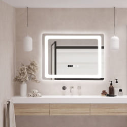 Miroir led Casoli 60 x 90 x 4 cm argent Pro.tec