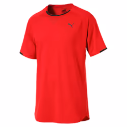 PUMA Energy Laser SS, Tee-shirt, Adulte, Mâle, Rouge, M, SML