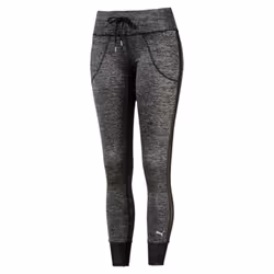 PUMA Explosive Heather, Collants de sport, Adulte, Femelle, Noir, M, SML
