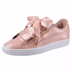Basket Puma heart patent Femme Rose