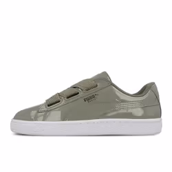 Basket Puma heart patent Femme Kaki