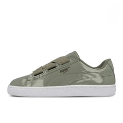Basket Puma heart patent Femme Kaki