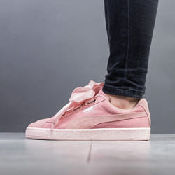 Basket Puma heart Femme Rose