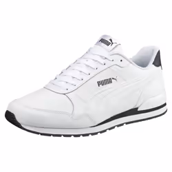 PUMA ST Runner v2, Unisexe, Adulte, Blanc, EUE, Monochromatique, Fermeture par lacet