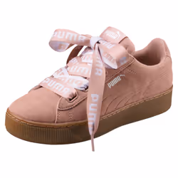 PUMA Vikky Platform Ribbon Bold, Femelle, Adulte, Rose, EUE, Monochromatique, Fermeture par lacet