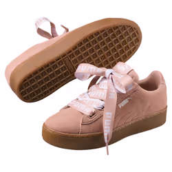 PUMA Vikky Platform Ribbon Bold Femelle 38 Rose