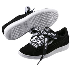 PUMA Vikky Ribbon Bold Femelle 40.5 Noir, Blanc