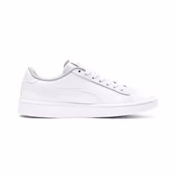 PUMA Smash V2 L JR Mâle 38.5 Blanc