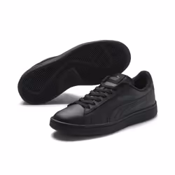 PUMA Smash V2 L JR, Mâle, Enfant, Chaussures de sport à la mode, Noir, EUE, Monochromatique