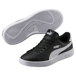 PUMA Smash v2 Youth Mâle 36 Noir, Blanc