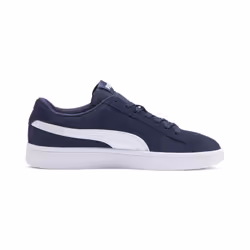 PUMA Smash v2 Suede Unisexe 39 Bleu, Blanc