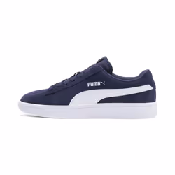 PUMA Smash v2 Suede Unisexe 37 Bleu, Blanc