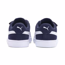 PUMA Smash v2 Tennis Unisexe 33 Noir, Blanc - Vue supplémentaire 4